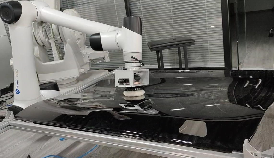 鎖螺絲機器人案例視頻,汽車行業(yè)發(fā)動機變速箱螺絲鎖附,越疆鎖螺絲工藝包案例視頻、汽車車門漆面打磨